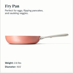 Caraway Home 10.5” Ceramic Fry Pan - Perracotta